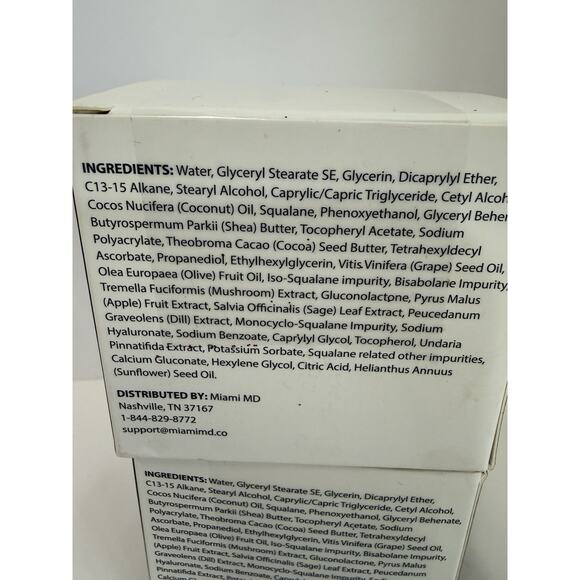 NEW Miami MD Advanced Crepe Fix Cream Firming Body Repair 120ml 4 oz SEALED X 2 - Picture 3 of 6